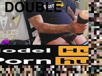 OFFICIAL PORNHUB STORE TOY “DOUBLE DOWN” DICK DRAINING MALE MASTURBATION MUST WATCH