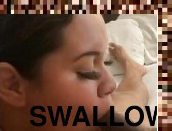 Swallow cum