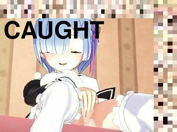 Re:Zero - Rem Caught Masturbating - 250 Subscribers Special 3D Hentai [HD, MMD, AMV, MAD, Koikatsu]