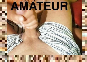 masturbación, amateur, polla-enorme, gay, paja, pajeándose, primera-persona, europeo, euro, afeitada