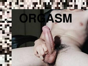 Huge cock masturbation