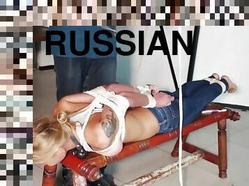 Russian Gril Hogtie 54