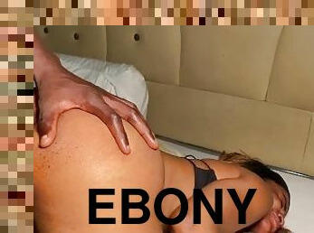 Petite ebony full get fuck