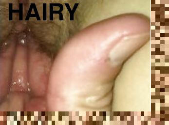 After Party Playing With My Teen Wet Hairy Pussy (Bush)