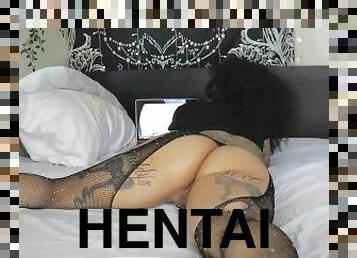 Fat Ass Slut Humping Her Pillow To Hentai