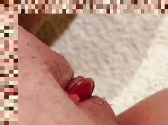 Extra wet teen fingering