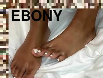Ebony Cute Feet Short Video