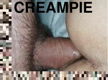 A quick creampie.