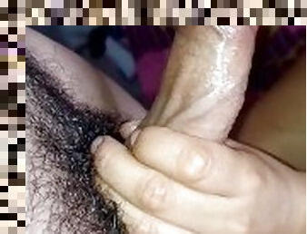 CHICA SE CORRE MUCHO Y RECIBE UN CREAMPIE EN SU ROSTRO  PRIMERA PARTE