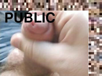Tiny Dick Masturbating in Public
