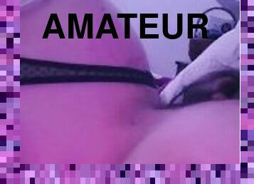 röv, storatuttar, masturbation, orgasm, amatör, tonåring, ensam