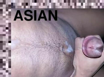 Fast Cum shoot on chest