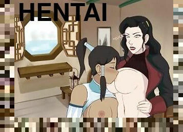 Four Element Trainer (Sex Scenes) Part 78 Korra Sucking Asami Tits By HentaiSexScenes