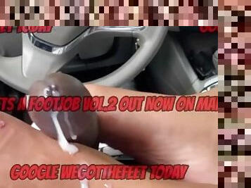 UBER MAN GETS A FOOTJOB VOL.2