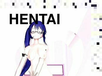 kacamata, animasi, jenis-pornografi-animasi, 3d