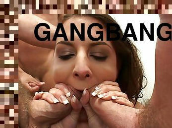 Ariana Jollee Insane Gangbang Auditions