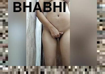 New Married Bhabhi Bathing At Home After Hot Indian Bhabhi With First Night