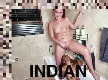 kąpiel, amatorskie, międzyrasowe, lesbijskie, hinduskie-kobiety, toaleta, kamerka-internetowa, fetysz, prysznic