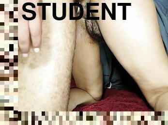 Student Priya Sucks Big Cock Of Teacher And Gets Fucked By Him