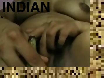 Fingering And Kela Masturbation With Dildo Sex Of Indian Wife