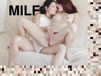 Astonishing Porn Movie Milf Great Just For You With Leanne Lace And Elena Vega