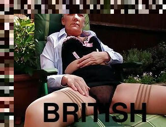 Fleur In British Horny Lady Playing Outside
