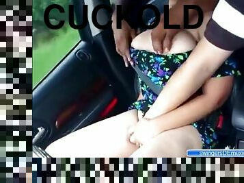 Just another cuckold compilation hotwife fucking in car