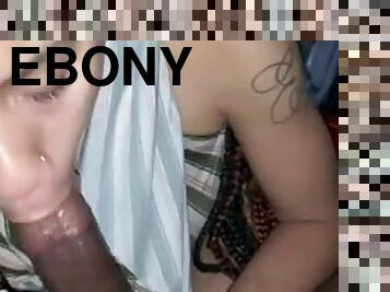 Ebony teen sucking bbc i found her on meetxx.com