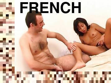 asiatique, française, parfait