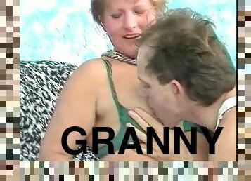 THIS IS HOW GRANNY GRANNY FUCK YOUNG GUYS