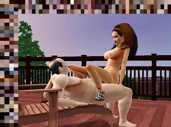 Old 3D Cartoon Sex