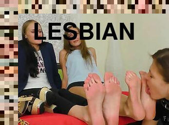 Lesbian russian feet
