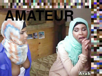 Two Amateur Arabic Girls