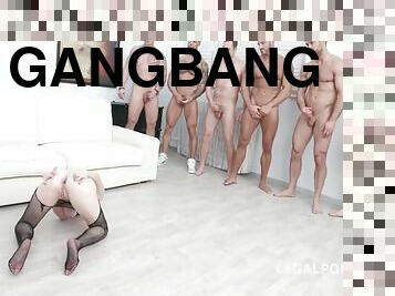 7on1 Gangbang With Sara Bell Dap Double Make Love - SHAG MOVIE