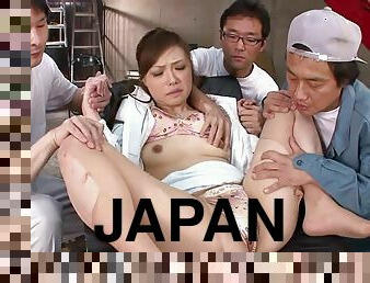 Japanese Reporter Gangbang - FUCK MOVIE