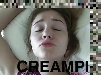 Rosalyn Sphinx wakes up and wants a creampie. POV 1-2