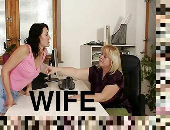 Housewife Lesbians - MILF porn video