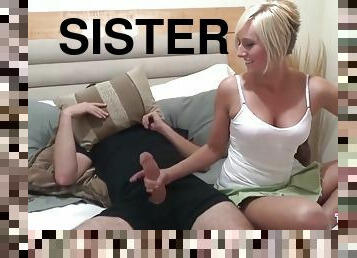 Step Sister Help Brother With His Errec - hard fuck