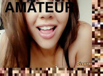 Cute teen in sexy lingerie hot webcam show!