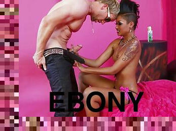 Ebony spinner Skin Diamond crazy porn video