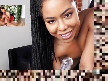 Kira Noir & Paige Owens masturbate via video call