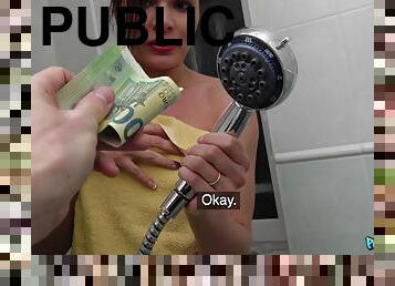 Lost Babe Cheats For Cash 1 - Public Agent