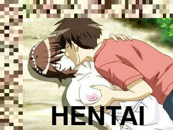 Tender buxom hentai MILF crazy porn video