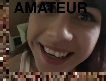 Amateur Brunette Teen POV Homemade Sex