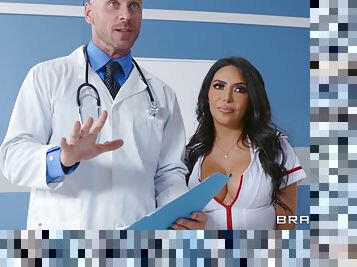 Spic nurse Lela Star smutty porn movie