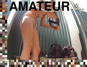 baignade, amateur, ados, cam, voyeur, douche, tchèque