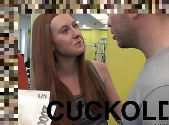 HUNT4K. Attractive girl and her cuckold BF couldn't...