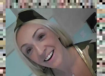British blond whore gets screwed - sexy MILF