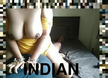 bosomy indian girlfriend shagged before work - indian