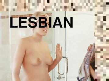 лесбіянка-lesbian, поцілунки, подруга, перший-раз, блондинка, красуня, готова-до-сексу